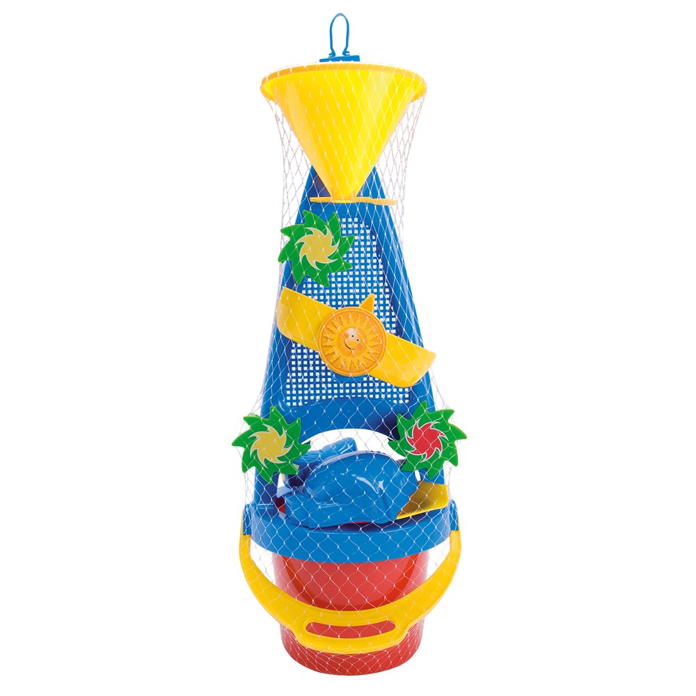 Dantoy Classic - Sand & Water Wheel With Bucket Set - 4pcs - view 2