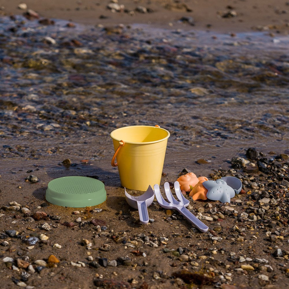 Dantoy Pastel - Recycled Bucket Set With Net - view 2