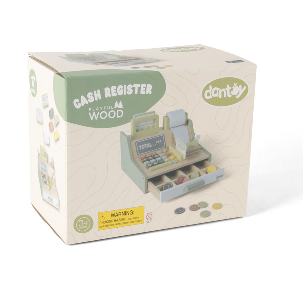 Dantoy Playful Wood - Cash Register Set - view 3