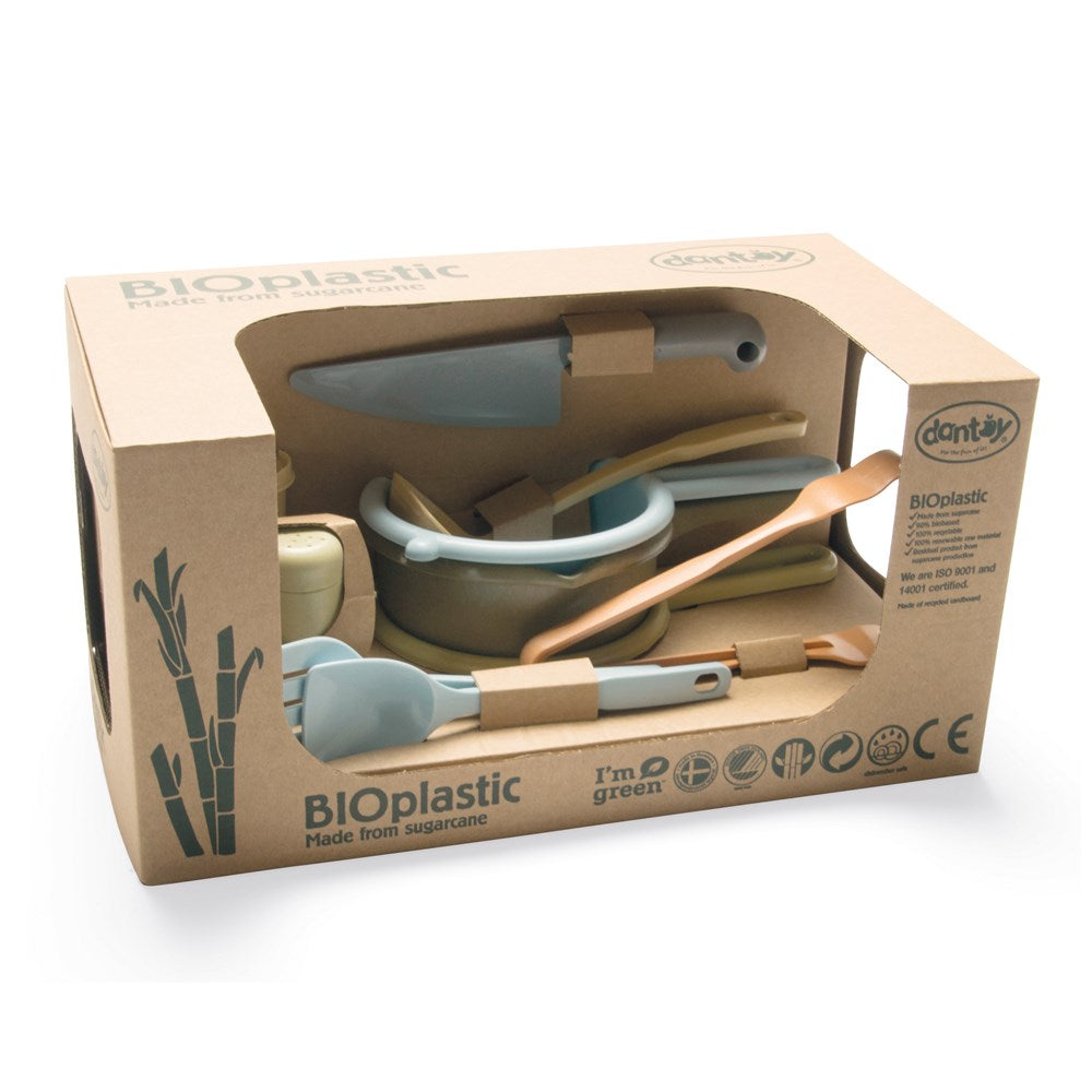 Dantoy BIOplastic - Kitchen Set - 12pcs