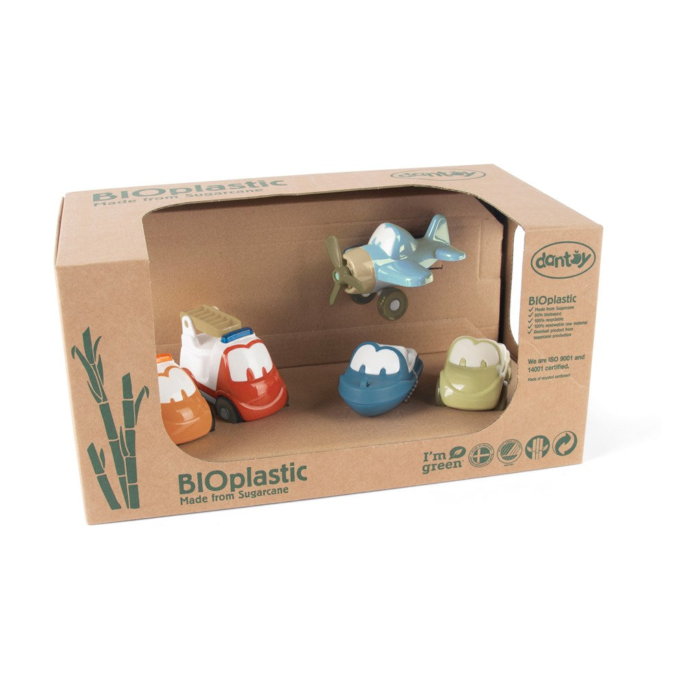 Dantoy BIOplastic - Funcars set