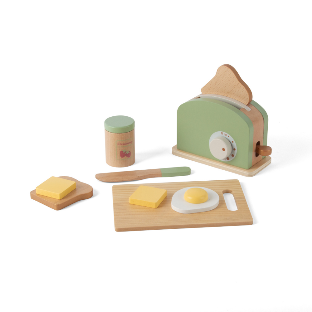 Dantoy Playful Wood - Toaster Set