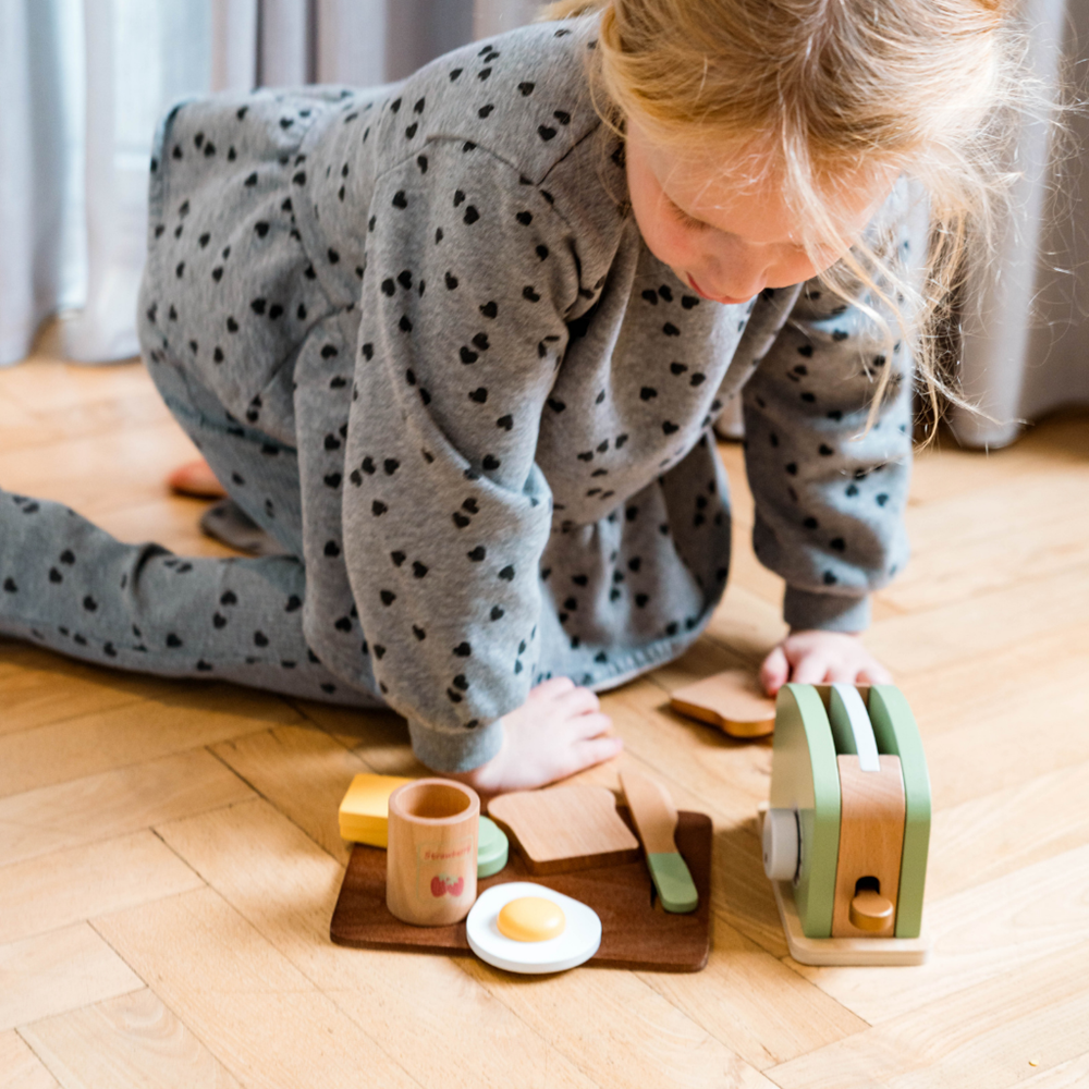 Dantoy Playful Wood - Toaster Set - view 3