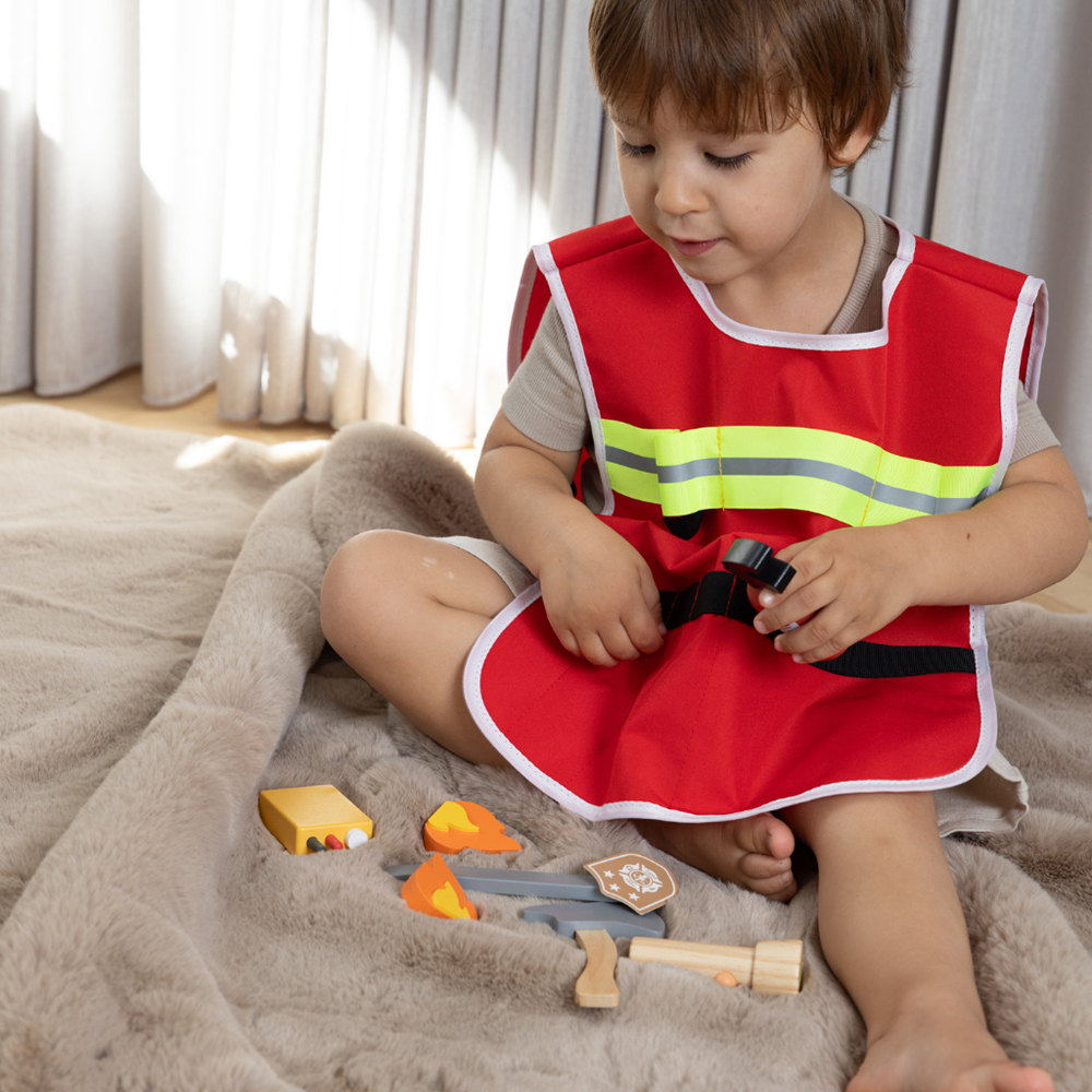 Dantoy Playful Wood - Firefighter Play Set - view 2
