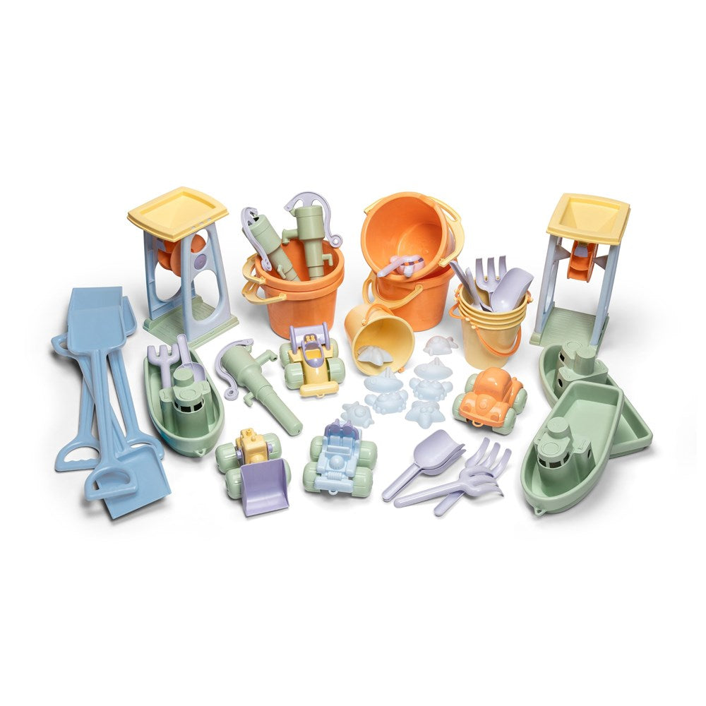 Dantoy Pastel - Recycled Sand Set - 45 pcs