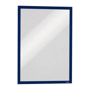 Durable Duraframe Sign Holder A3 Navy (Pack of 2)