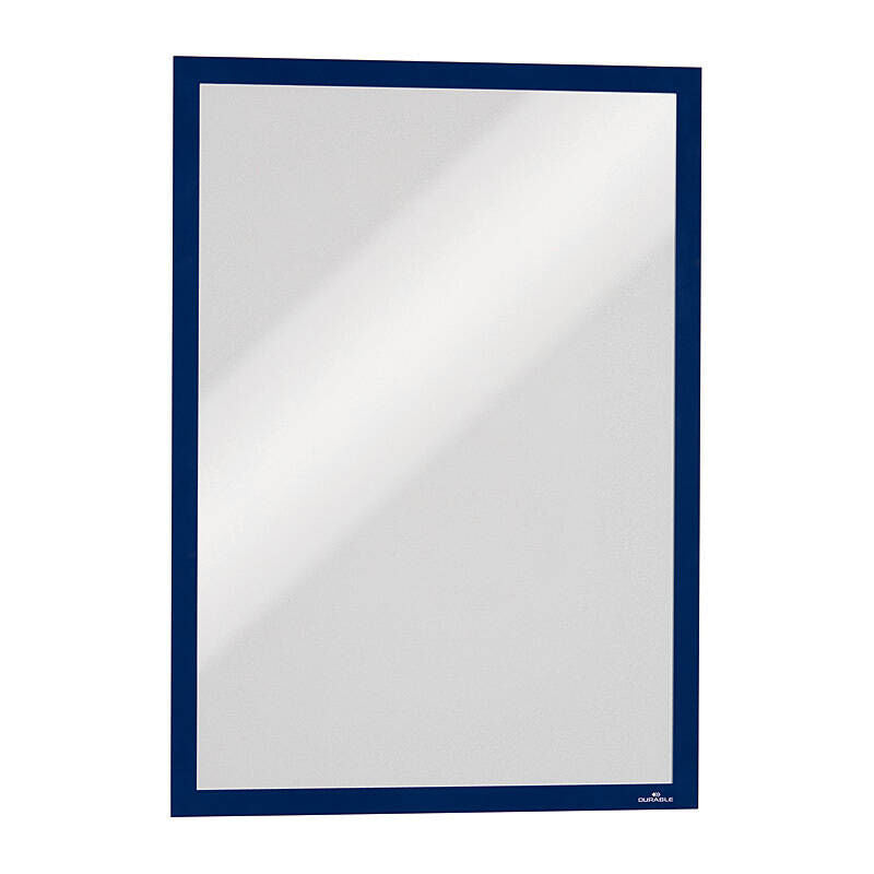Durable Duraframe Sign Holder A3 Navy (Pack of 2)