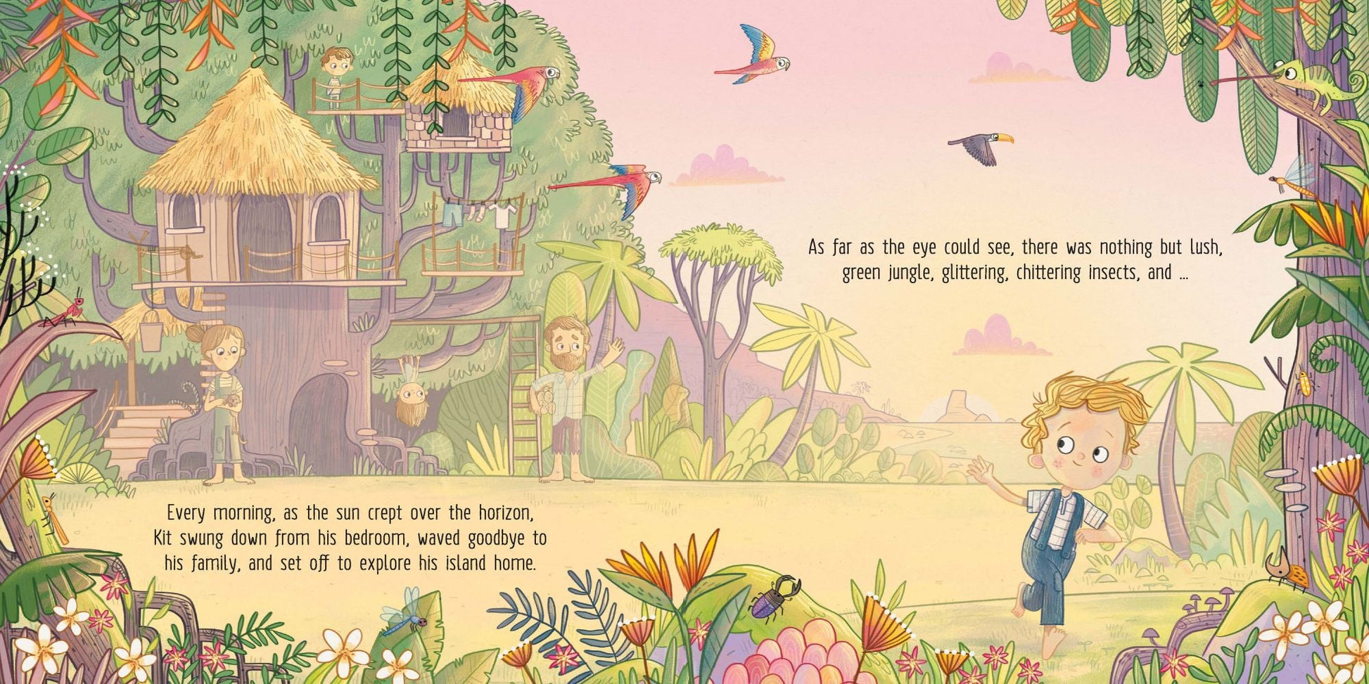 The Lost Dino Egg - Picture Book — inside page 1