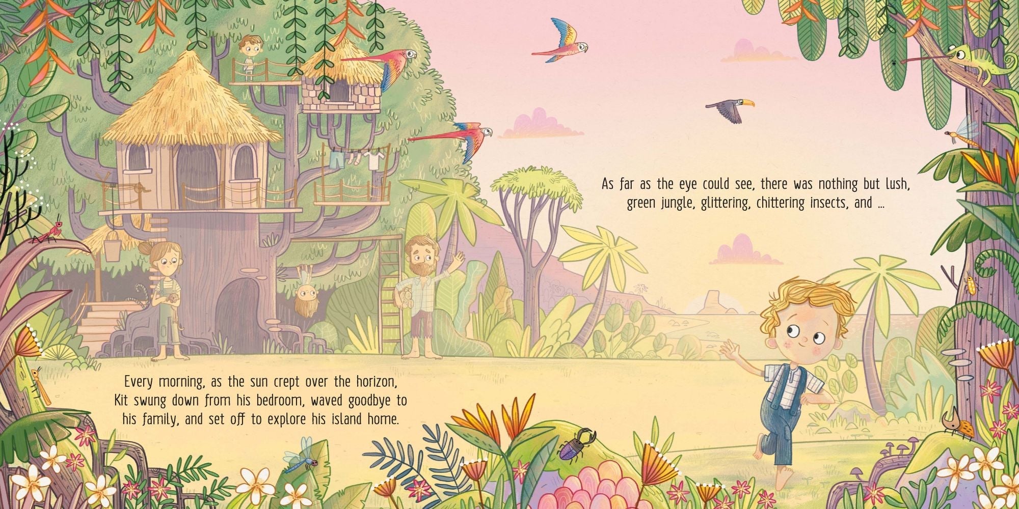 The Lost Dino Egg - Picture Book — inside page 1