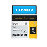 DymoRhino Black on Wht 9mm Tape
