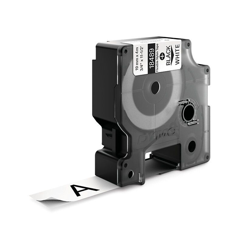 Dymo Rhino Ny Label 19mm Black and White