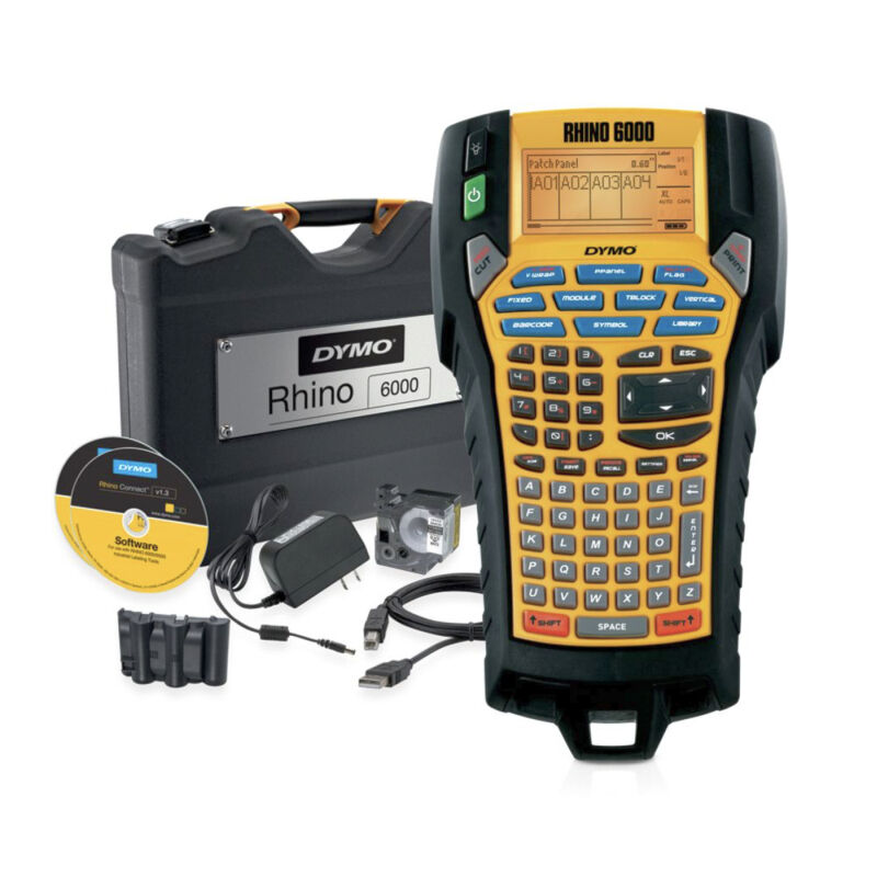 Dymo Rhino 6000+ Hard Case Kit