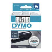 D1 Black on Wht 9mm x7m Tape