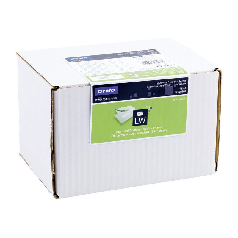 Dymo LW AddLbl 28x89mm (Pack of 24)