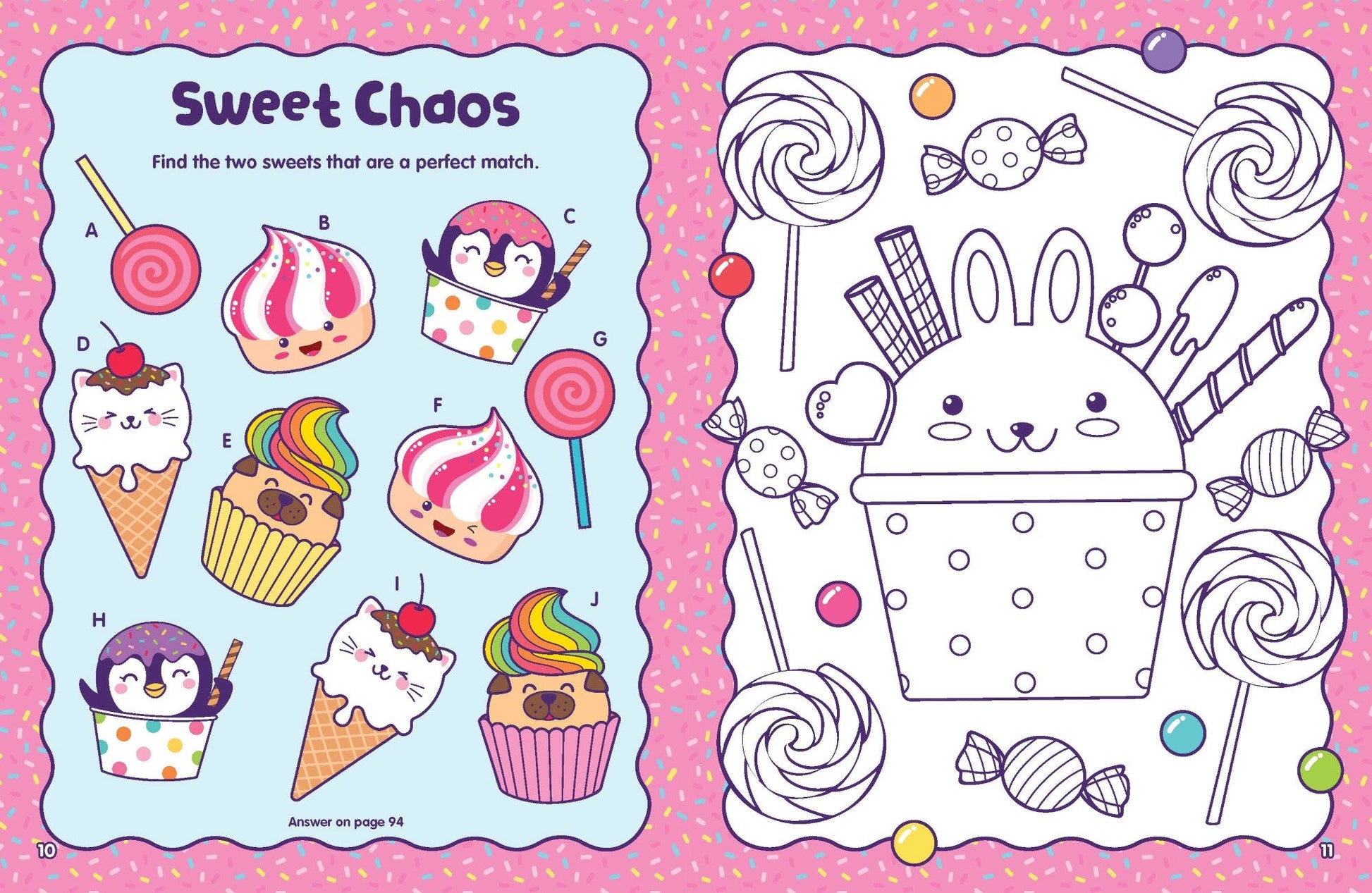 Sweetie Pie - Bumper Activity Book — inside page 3