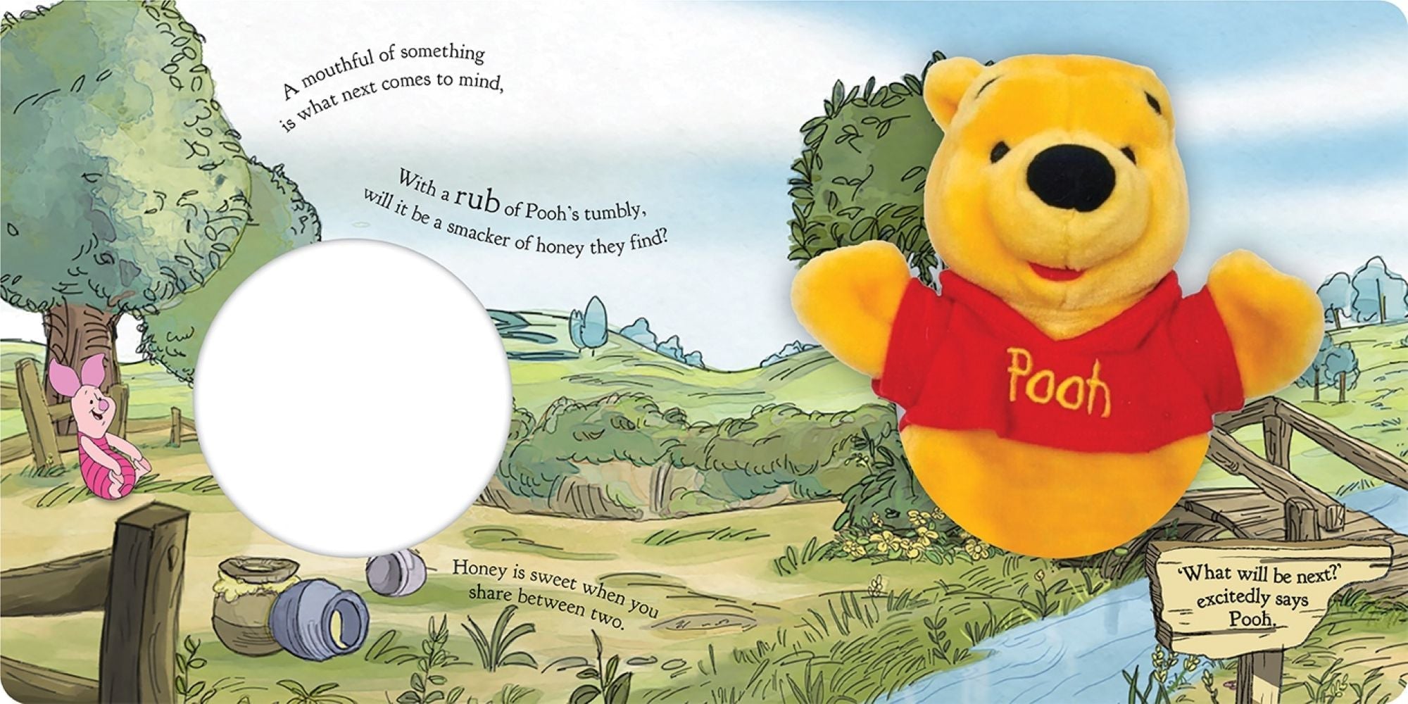 Disney Winnie the Pooh - Hand Puppet Book — inside page 3