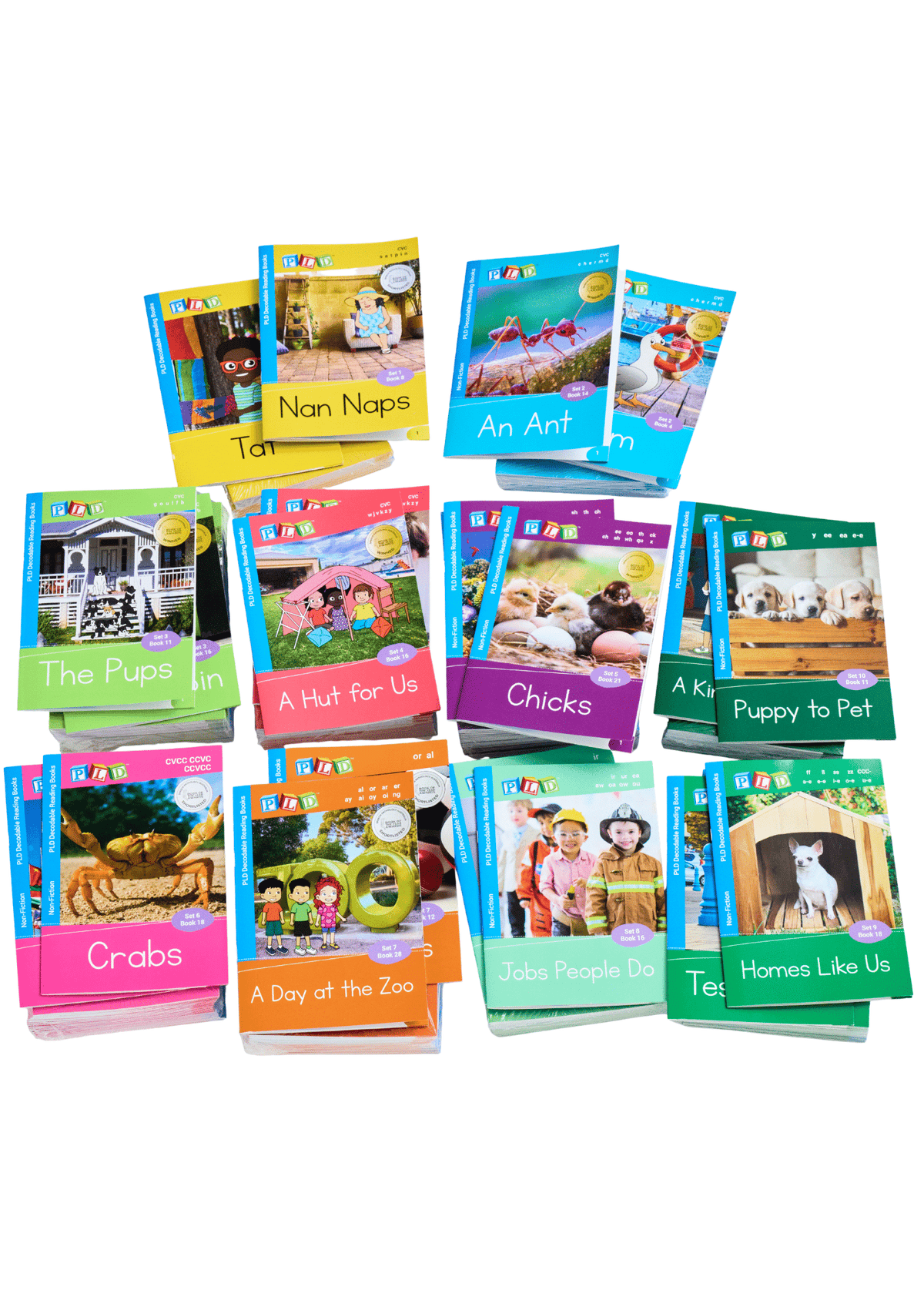 Foundation and Year 1 Decodable Reading Book Bundle (Sets 1-10)