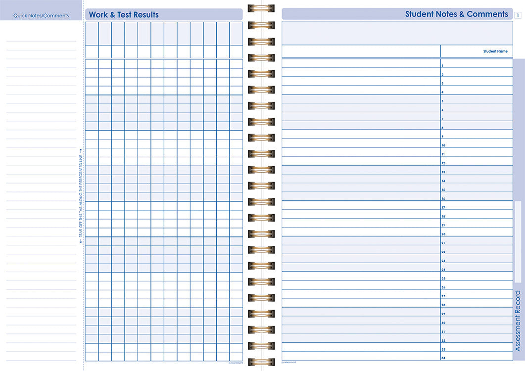 Deluxe Primary 6-Period Daily Planner 2027 - Tuscany - A4, Wiro Bound — Createl 2524G — image 7