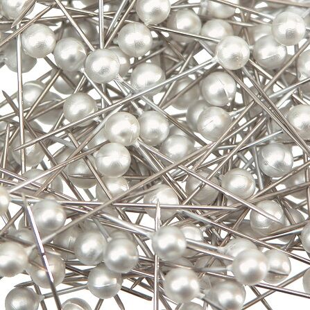 Pearl Head Pins - 25mm (Pack of 1000)