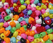 Jug Beads - Heart: Assorted Colours (1 kg)