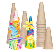Cardboard Cone 18cm - Large (Pack of 10)