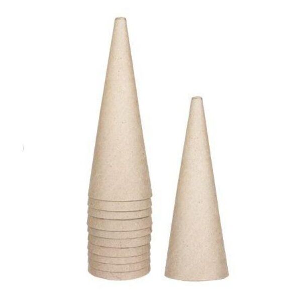 Cardboard Cone 18cm - Large (Pack of 10)
