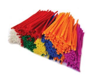 Pipe Cleaners 6mm - Coloured 15cm (Pack of 500)