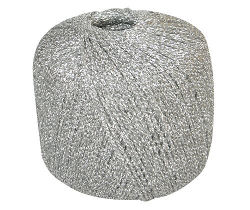 Metallic Yarn 125m - Silver