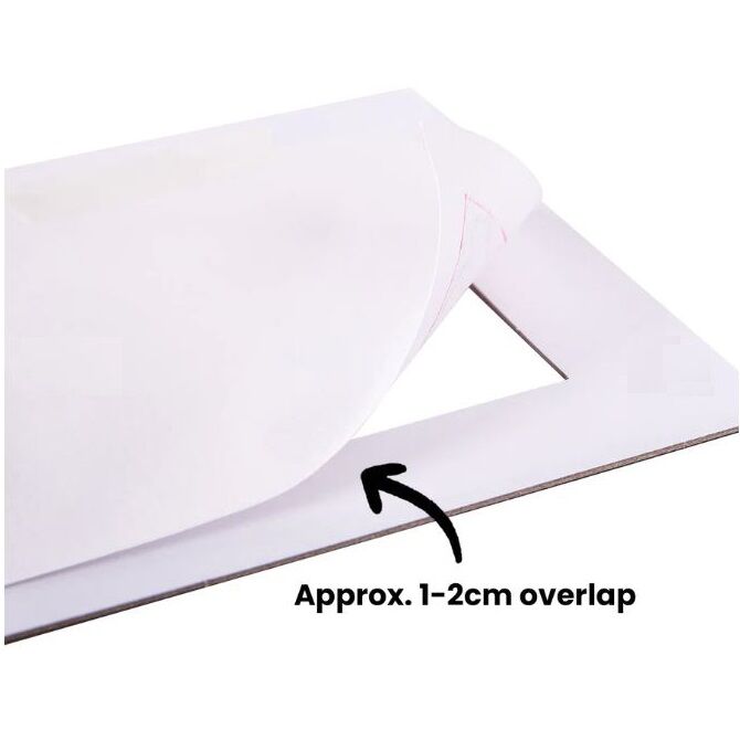 Pre-Cut Black & White Art Frames - A4 (Pack of 10)