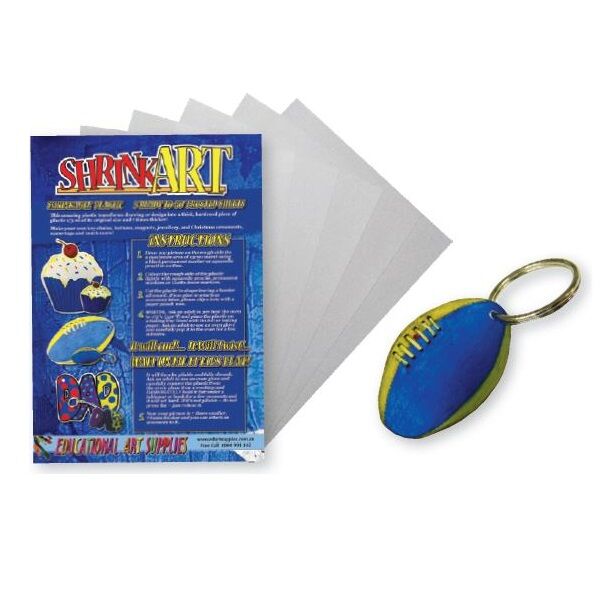 Shrink-Art Plastic A4 - Frosted (Pack of 5)