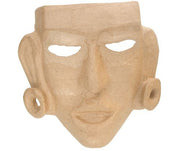 Papier Mache - Primitive Face Mask