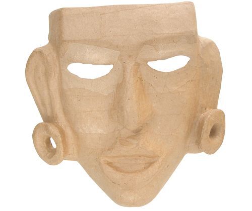 Papier Mache - Primitive Face Mask