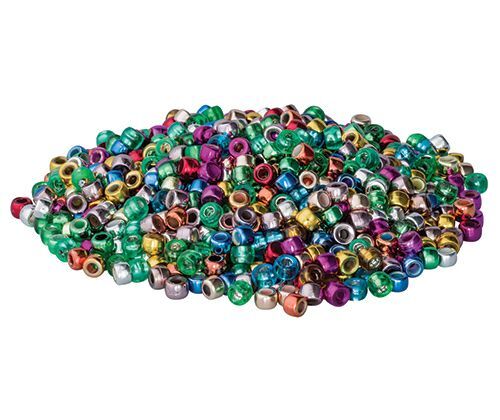 Metallic Beads - Assorted Colours (Pack of 1000)