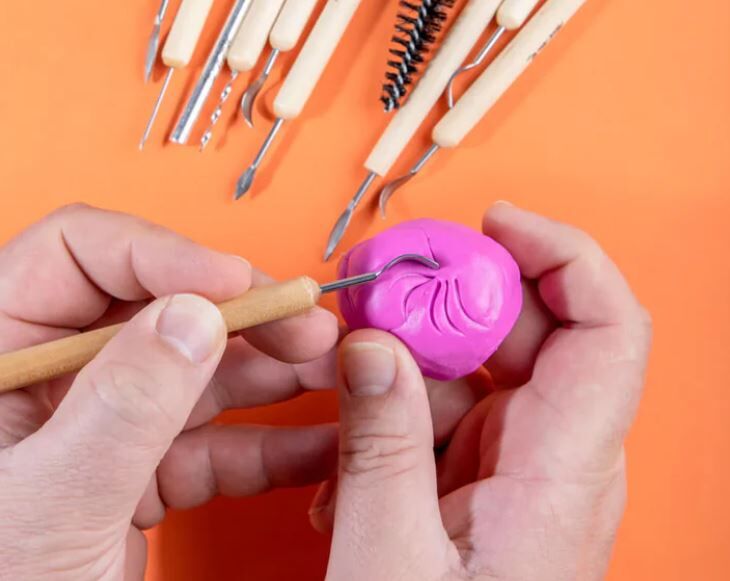Clay Modelling Clean Up Tool Kit (Pack of 11)