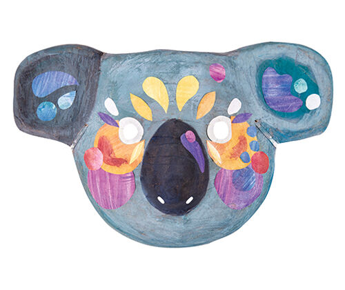 Papier Mache - Koala Mask