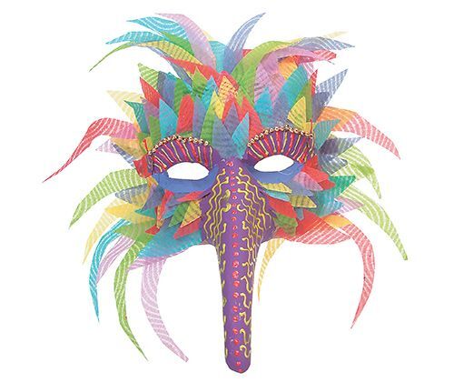 Papier Mache - Bird Mask