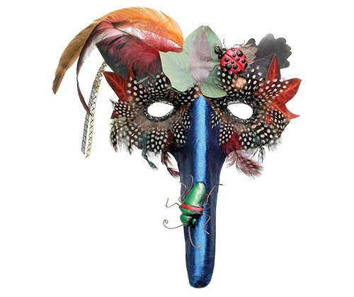 Papier Mache - Bird Mask