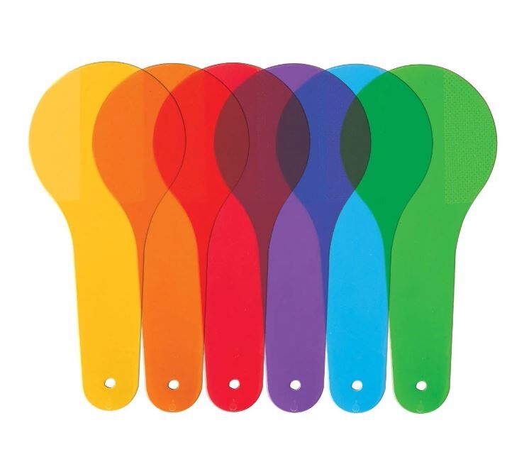 Colour Mixing Paddles (Set of 6)