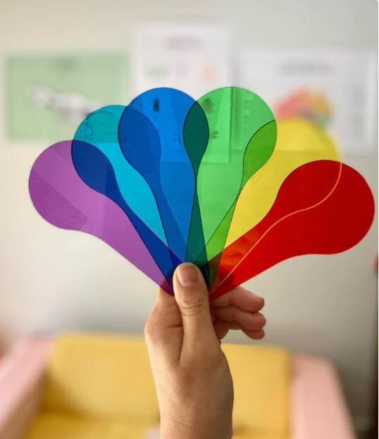 Colour Mixing Paddles (Set of 6)