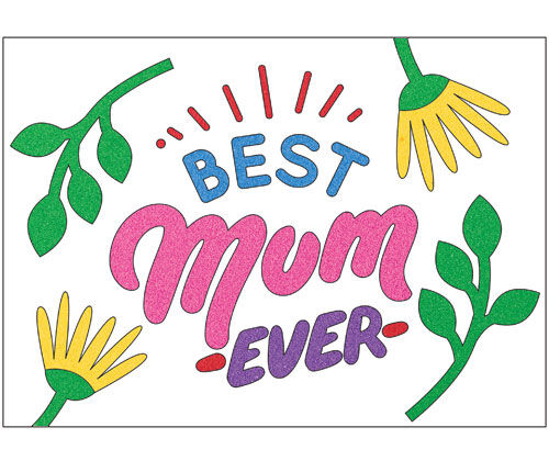 Sand Art Sheets - Mother's Day (Pack of 20)