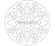 Sand Art Sheets - Wellbeing / Mandala (Pack of 20)