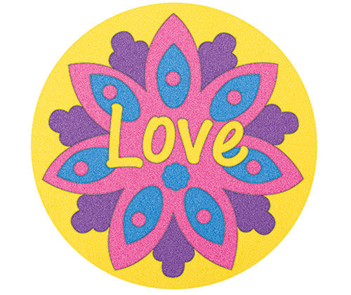 Sand Art Sheets - Wellbeing / Mandala (Pack of 20)