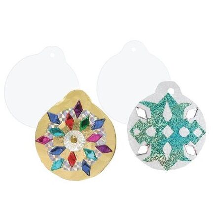 Cardboard Baubles (Pack of 30)