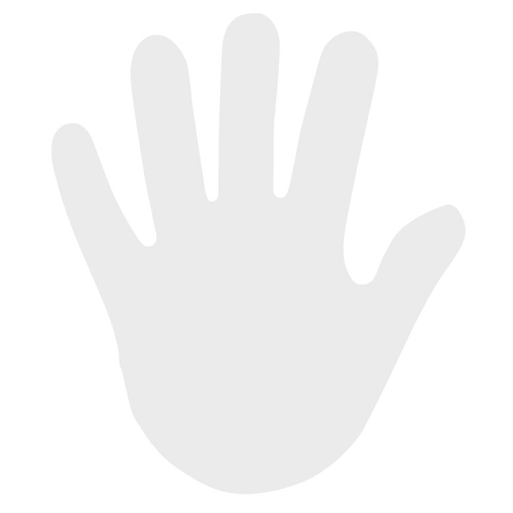 Paper Hands - White (Pack of 100)