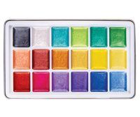 Pearlescent Watercolours (Pack of 18)
