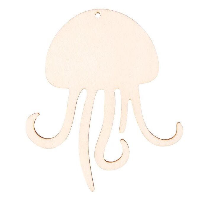 Wooden Australian Sea Creature Shapes (Pack of 24)
