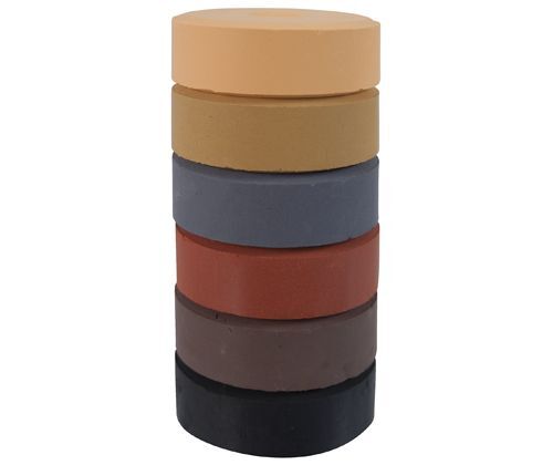Poster Colours Paint Blocks - Refill: Earth (Pack of 6)