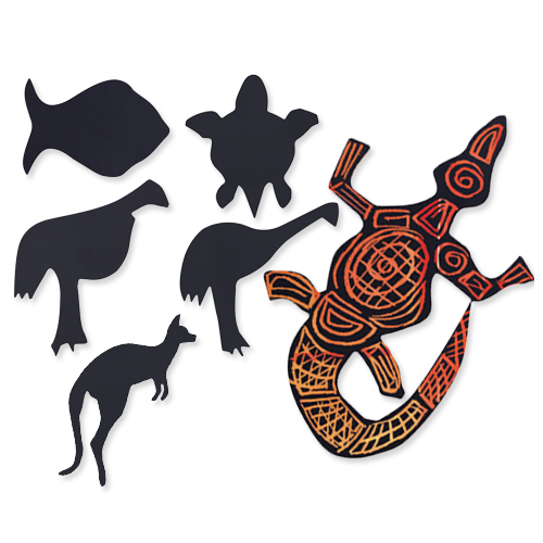 Scratch Art Australian Animals (Pack of 30)