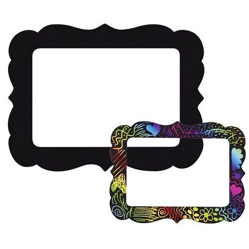 Magnetic Scratch Art Photo Frames (Pack of 10)