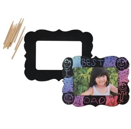Magnetic Scratch Art Photo Frames (Pack of 10)